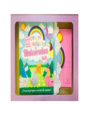 Libro Monta tu cuento fantástico de unicornios de Lexus
