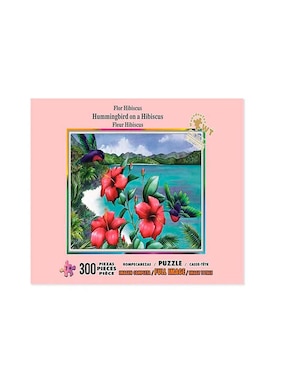 Rompecabezas Flor Hibiscus Wuundentoy