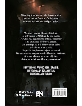 Libro El palacio de los cranks de James Dashner