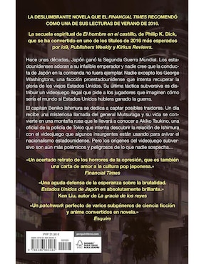 Libro Estados Unidos de Japón, Peter Tieryas