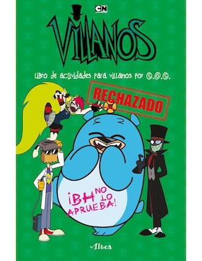 Libro de actividades y colorear para villanos, Alan ituriel
