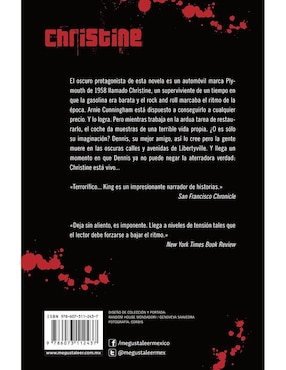 Libro Christine, Stephen King