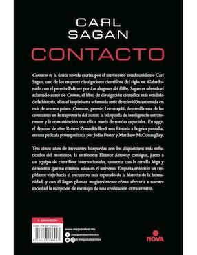 Libro Contacto, Carl Sagan