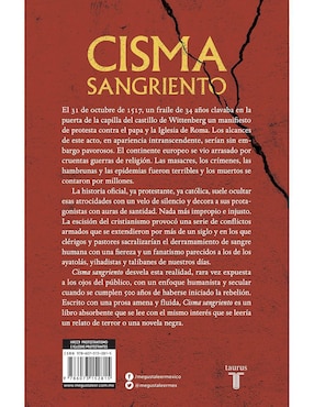 Libro Cisma sangriento, Francisco Pérez de Antón