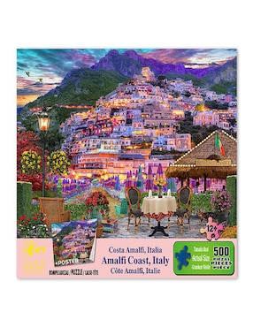 Rompecabezas Costa Amalfi, Italia Wuundentoy 500 piezas