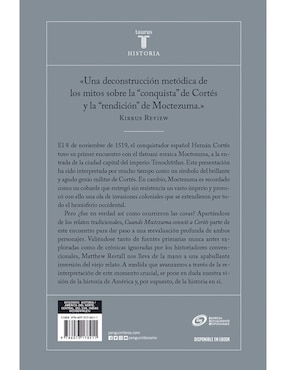 Libro Cuando Moctezuma conoció a Cortés