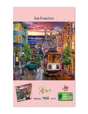 Rompecabezas San Francisco Wuundentoy 500 piezas