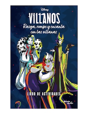 Imagen de producto Libro Villanos. rasga, rompe y encanta con las villanas de Disney
