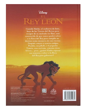 Libro Clásicos de disney el rey león de Varios
