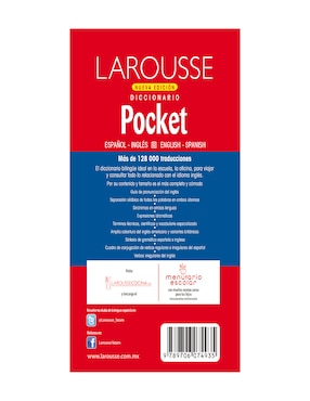 Larousse Diccionario Pocket Español Inglés
