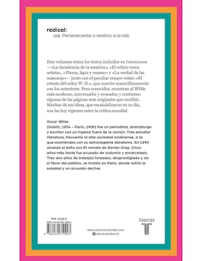 Libro Oscar Wilde de Oscar Wilde