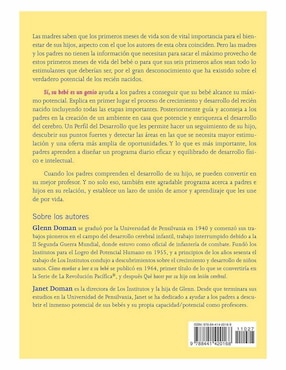 Libro Sí, su bebé es un genio de Glenn Doman / Janet Doman