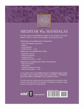 Libro Meditar con mandalas de Michal Beaucaire