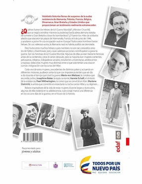 Libro Heroínas de la Segunda Guerra Mundial de Kathryn J. Atwood