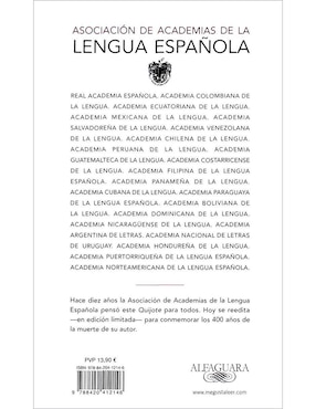 Libro Don Quijote de la Mancha Miguel de Cervantes