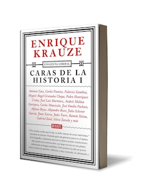 Libro Caras de la historia I de Enrique Krauze