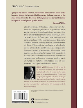 Libro En busca de Klingsor de Jorge Volpi