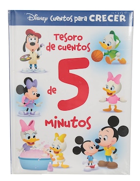 Libro Disney tesoro de cuentos de 5 minutos de Autores varios