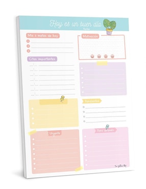 Agenda Planner Diario The Yellow Clip