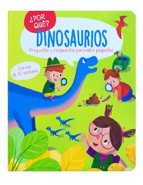 Libro ¿por que?. dinosaurios de Varios