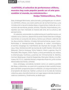 Libro La tesis Antología de textos feministas