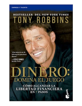 Imagen de producto Libro Dinero: domina el juego de Tony robbins