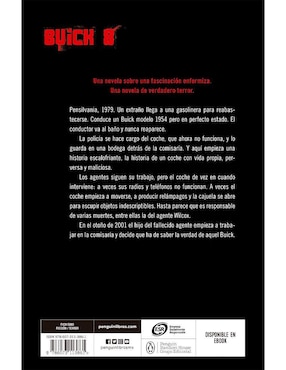 Libro Buick 8: Un coche perverso de Stephen King