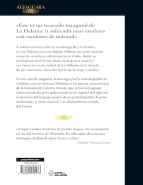 Libro La Habana para un Infante Difunto de Guillermo Cabrera Infante