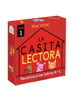 La Casita Lectora Caja 1: Mis Primeras Letras A-L