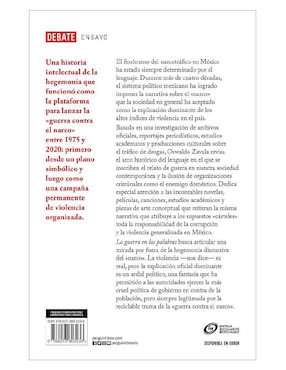 Libro La guerra en las palabras de Oswaldo Zavala