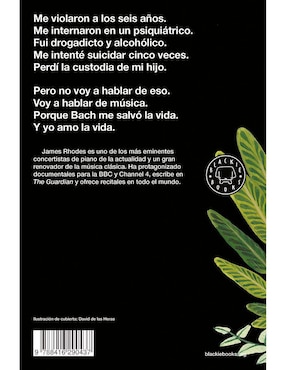 Libro Instrumental: memorias de música, medicina y locura de James Rhodes