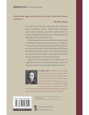 Libro Un Juego de Niños de Donna Tartt