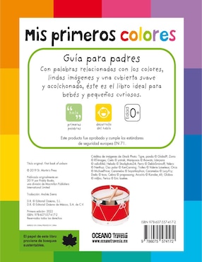 Libro Mis primeros 100 colores de Priddy Books