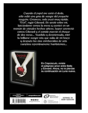 Libro Luna nueva Crepúsculo 2 de Meyer, Stephenie