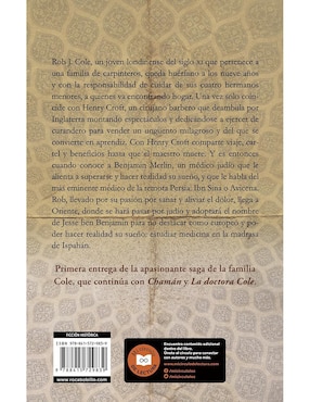 Libro El Médico (Familia Cole 1) de Noah Gordon