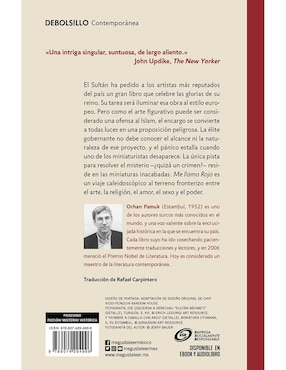 Libro Me llamo Rojo de Orhan Pamuk