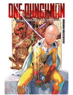 Manga One Punch Man Enciclopedia de Héroes