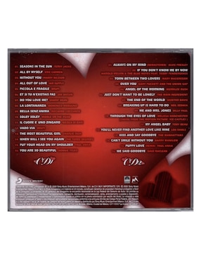 The Best Of Memories Of Love de Terry Jacks/ Eric Carmen/ et. al. CD