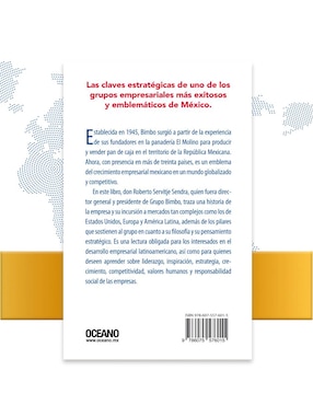 Libro Grupo bimbo: estrategia de éxito empresarial de Roberto Servitje S.
