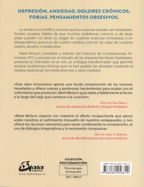 Libro Este dolor no es mío. identifica y resuelve los traumas familiares heredados de Wolynn, Mark