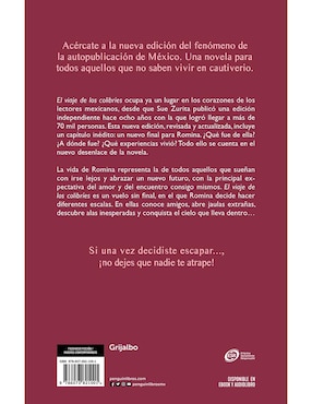 Libro El viaje de los colibríes de Sue Zurita