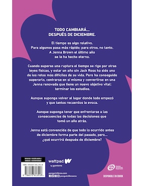 Libro Después de Diciembre (antes de diciembre 2) de Joana Marcús