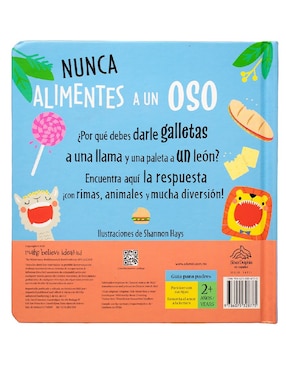 Libro Nunca alimentes a un oso: ¿te atreves a darme de comer? de Varios