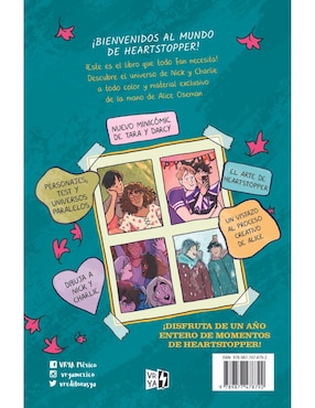 Libro Heartstopper el anuario de Alice Oseman