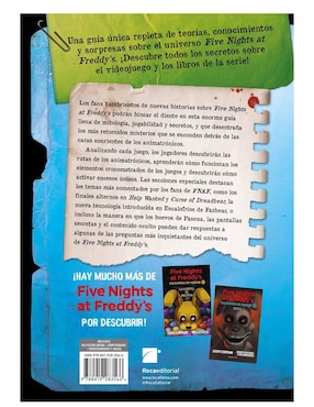 Libro La guía definitiva Five Nights at Freddy's de Cawthon, Scott