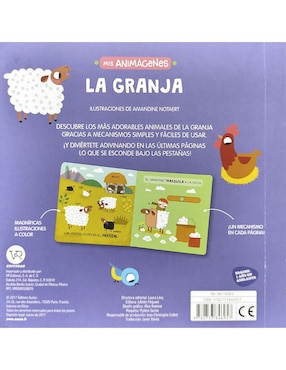 Libro Mis animágenes: la granja de Amandine Notaert