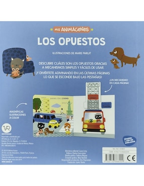 Libro Mis animágenes: los opuestos de Marie Paruit