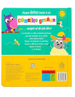 Libro Cuento con textura ¡nunca toques a un conejo gruñón! de Varios
