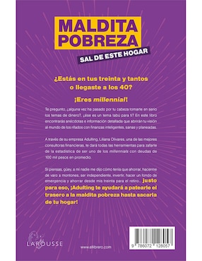 Libro Maldita pobreza, sal de este hogar de Olivares gómez, liliana