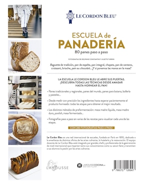 Libro Escuela de panadería de Ediciones larousse